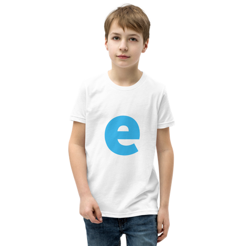 Joyful Letters Kids Tee - E