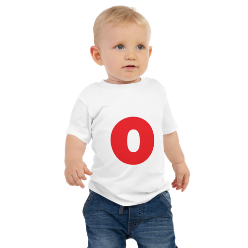 Joyful Letters Baby Tee - O
