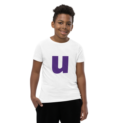 Joyful Letters Kids Tee - U