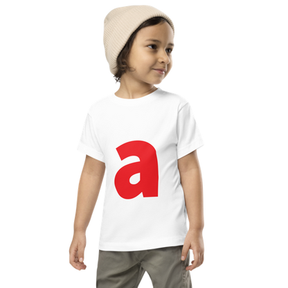 Joyful Letters Toddler Tee - A