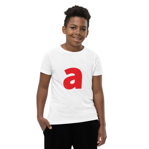 Joyful Letters Kids Tee - A