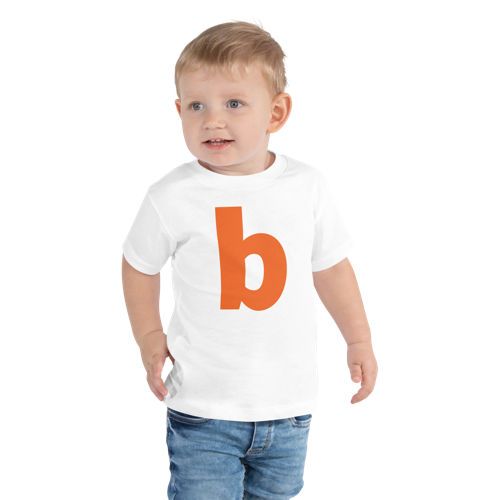 Joyful Letters Toddler Tee - B