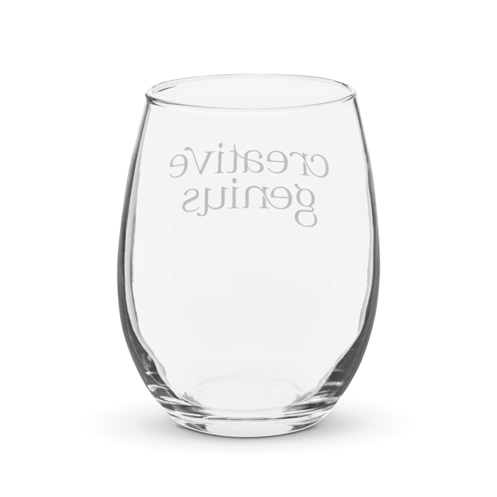 Creative Genius Stemless Glass