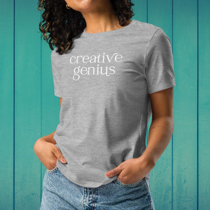 Creative Genius Women's Relaxed Tee