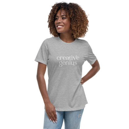 Creative Genius Women's Relaxed Tee