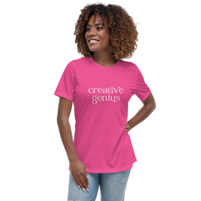 Creative Genius Women's Relaxed Tee