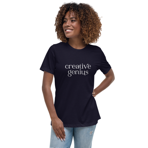 Creative Genius Women's Relaxed Tee