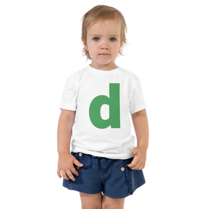 Joyful Letters Toddler Tee - D