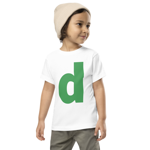 Joyful Letters Toddler Tee - D