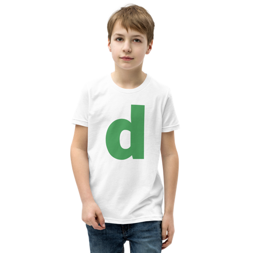 Joyful Letters Kids Tee - D