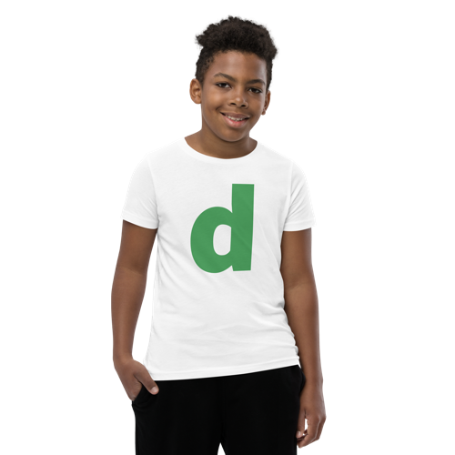 Joyful Letters Kids Tee - D