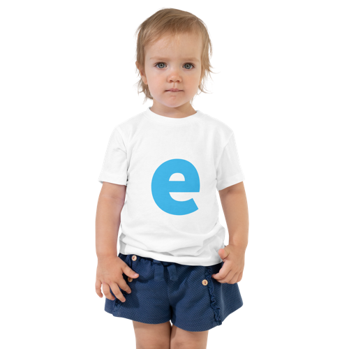 Joyful Letters Toddler Tee - E