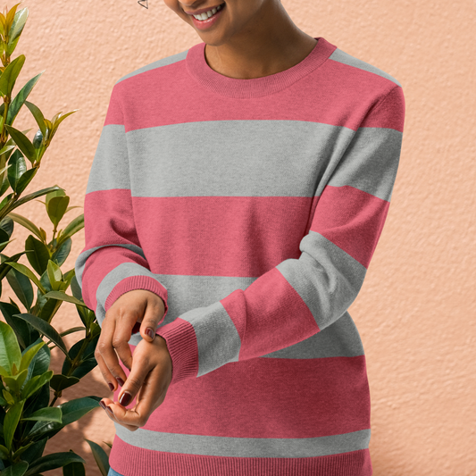 Fairy Floss Bold Stripe Knitted Sweater