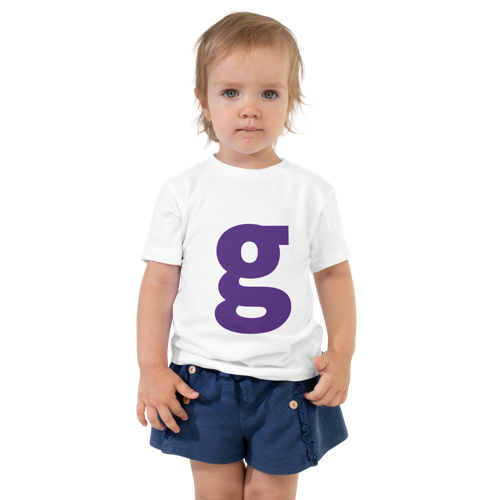 Joyful Letters Toddler Tee - G