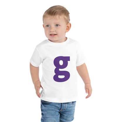 Joyful Letters Toddler Tee - G