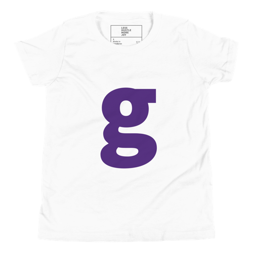 Joyful Letters Kids Tee - G