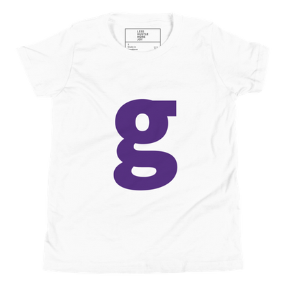 Joyful Letters Kids Tee - G