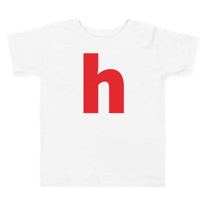 Joyful Letters Toddler Tee - H