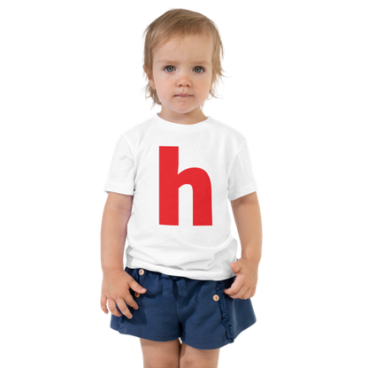 Joyful Letters Toddler Tee - H