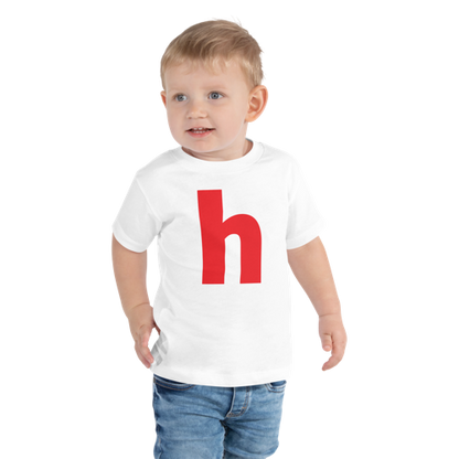 Joyful Letters Toddler Tee - H