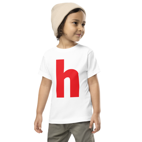 Joyful Letters Toddler Tee - H