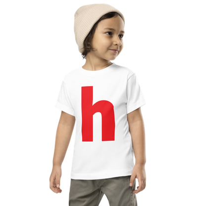 Joyful Letters Toddler Tee - H