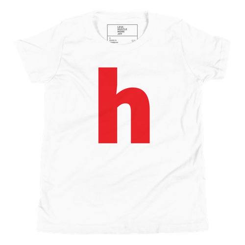 Joyful Letters Kids Tee - H