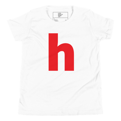 Joyful Letters Kids Tee - H