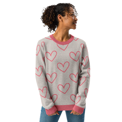 Hearts Desire Knitted Sweater