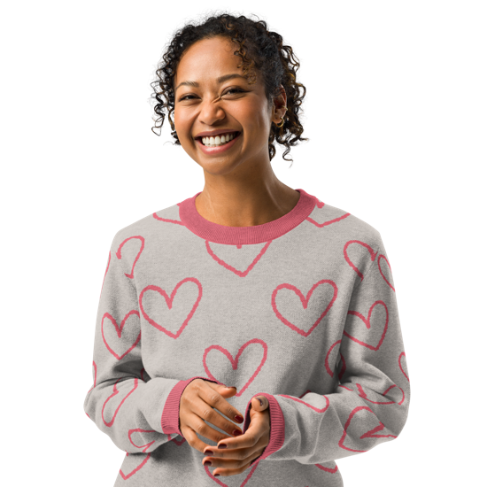 Hearts Desire Knitted Sweater