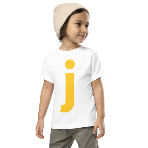 Joyful Letters Toddler Tee - J