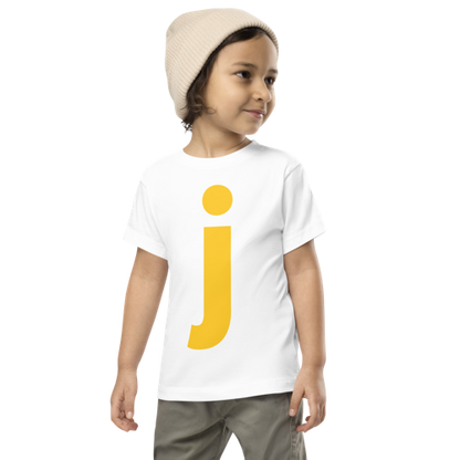 Joyful Letters Toddler Tee - J