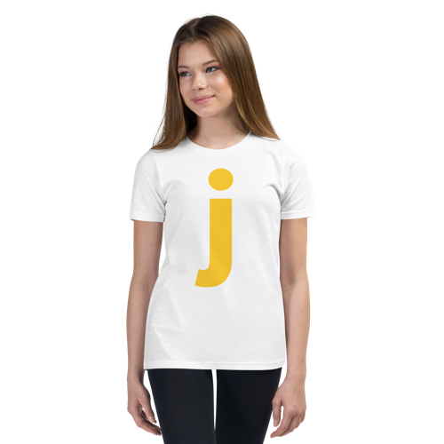 Joyful Letters Kids Tee - J