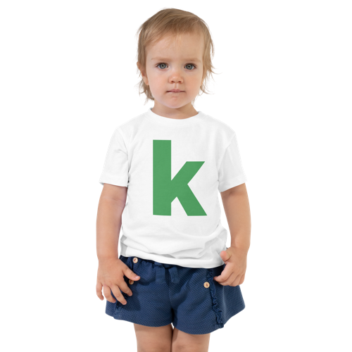 Joyful Letters Toddler Tee - K