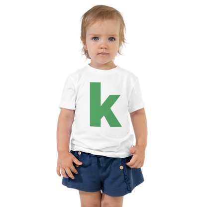 Joyful Letters Toddler Tee - K