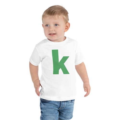 Joyful Letters Toddler Tee - K