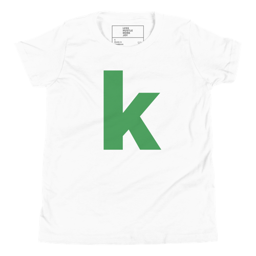 Joyful Letters Kids Tee - K