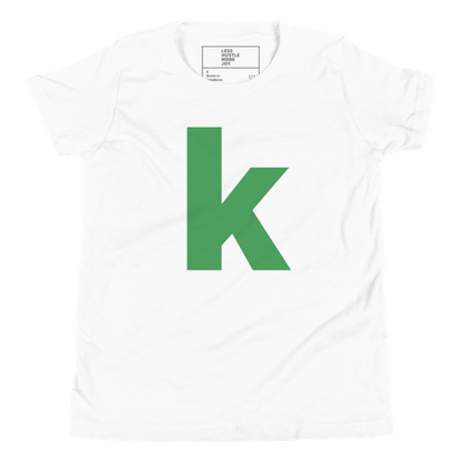 Joyful Letters Kids Tee - K