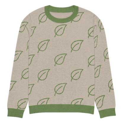 Leafy Green Knitted Sweater