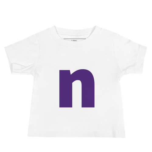 Joyful Letters Baby Tee - N