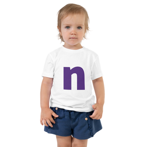 Joyful Letters Toddler Tee - N