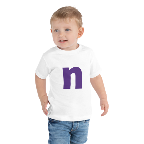 Joyful Letters Toddler Tee - N