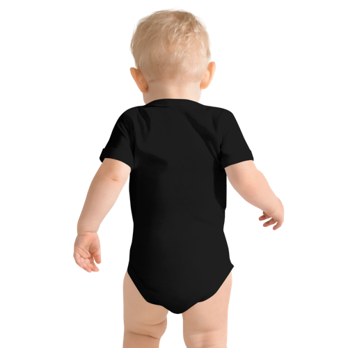 Naps are Totally Legal Baby Onesie in Black back by Less Hustle, More Joy