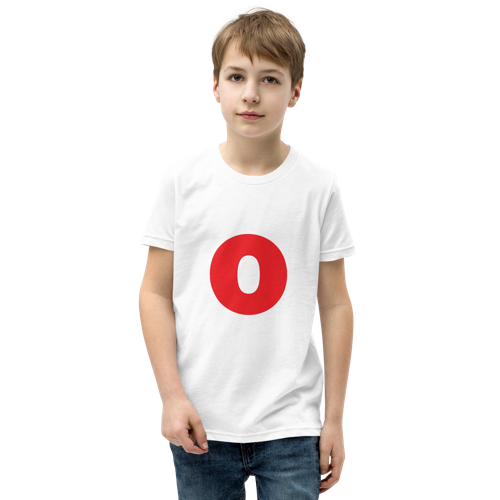 Joyful Letters Kids Tee - O