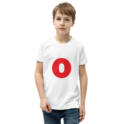 Joyful Letters Kids Tee - O