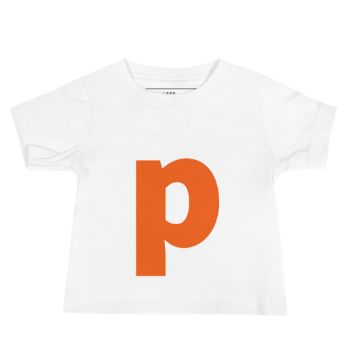 Joyful Letters Baby Tee - P