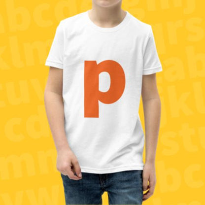 Joyful Letters Kids Tee - P