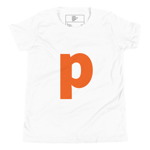 Joyful Letters Kids Tee - P