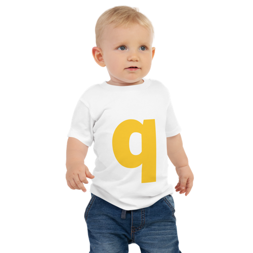 Joyful Letters Baby Tee - Q