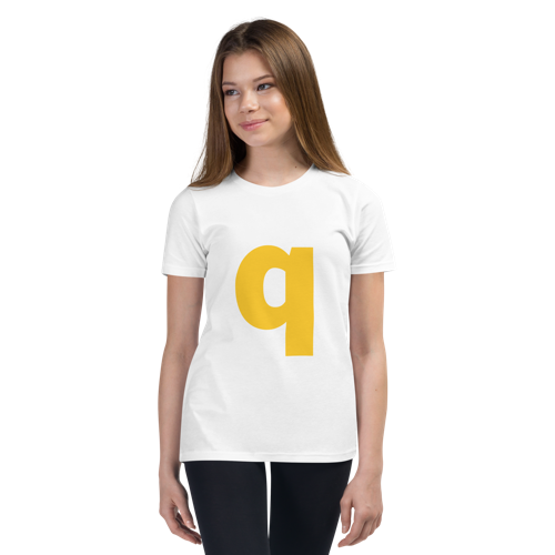 Joyful Letters Kids Tee - Q